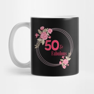 Fabulous and Fifty Mug